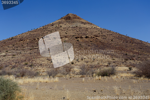 Image of fantastic Namibia desert landscape