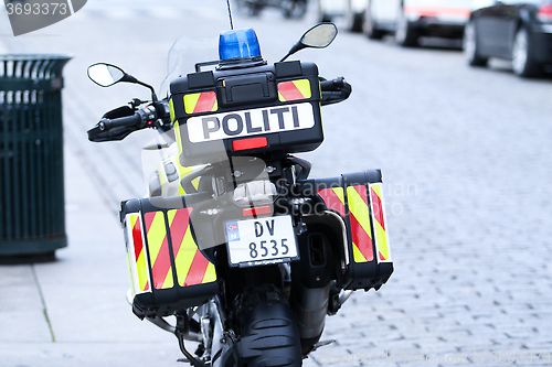 Image of Police Motorbike