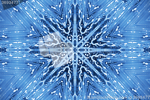 Image of Blue abstract pattern