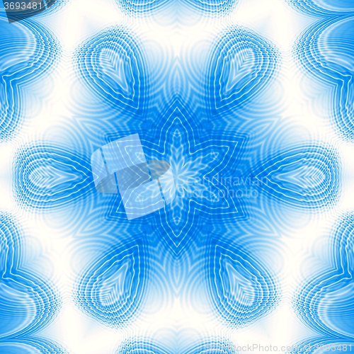 Image of Abstract blue pattern