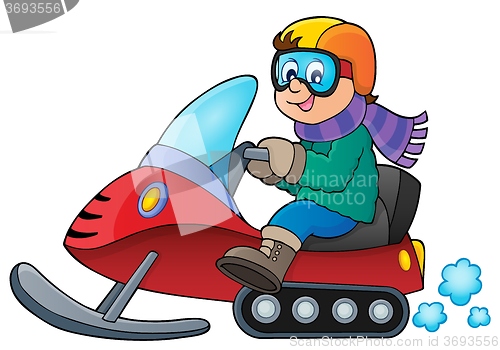 Image of Snowmobile theme image 1