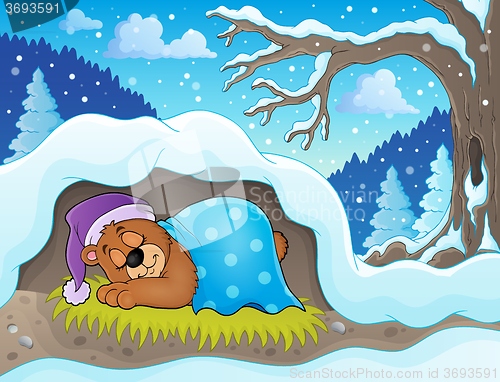 Image of Sleeping bear theme image 2