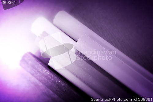 Image of Close-up pencil.