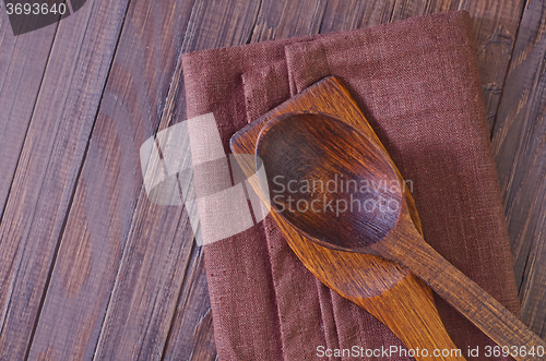 Image of wooden dishware