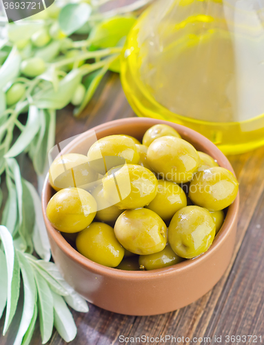 Image of green olives