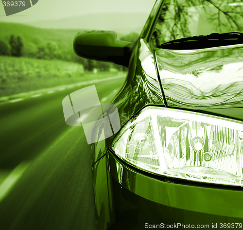 Image of Red car