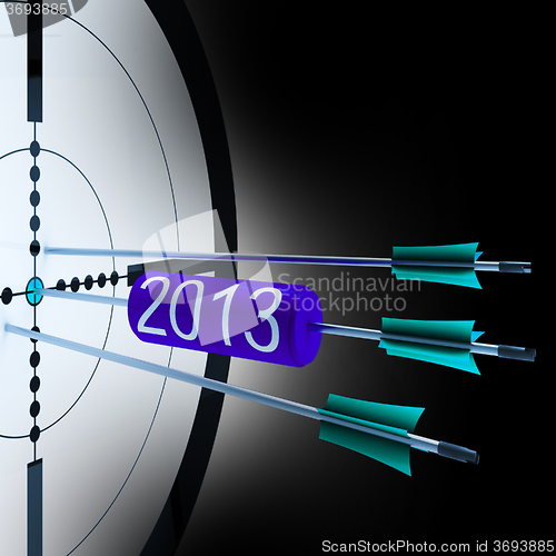 Image of 2013 Target Shows Successful Future Growth