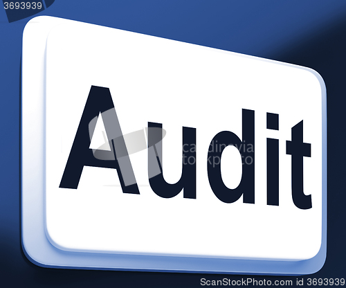 Image of Audit Button Shows Auditor Validation Or Inspection