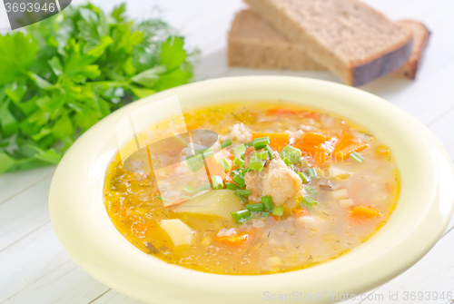 Image of fresh soup