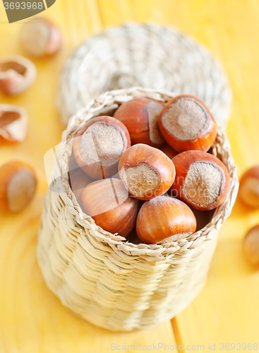 Image of hazelnuts