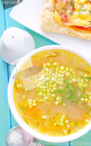 Image of fresh soup