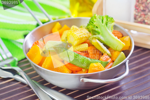 Image of fried vegetables