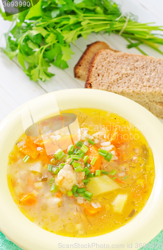 Image of fresh soup