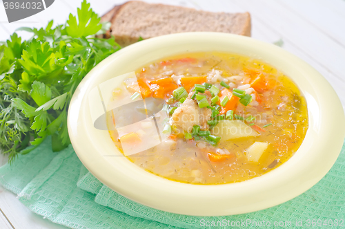 Image of fresh soup