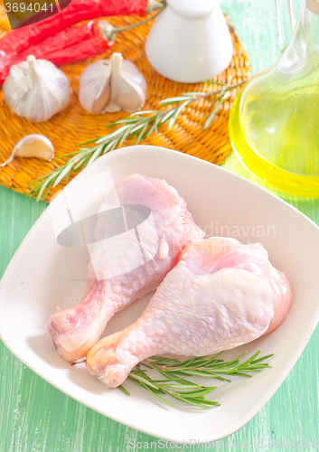 Image of raw chicken legs