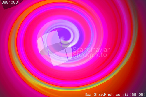 Image of colorful spiral