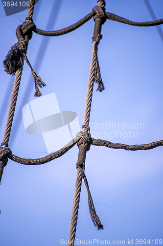 Image of Rigging of a sailboat