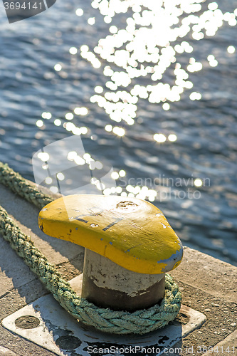 Image of Bollard at a pier