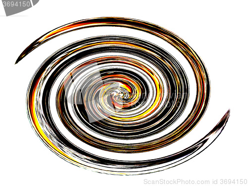 Image of colorful spiral