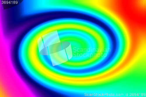 Image of colorful spiral