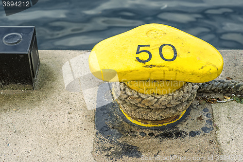 Image of Bollard at a pier