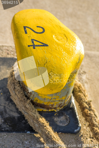 Image of Bollard at a pier