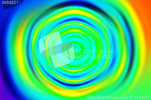 Image of colorful spiral