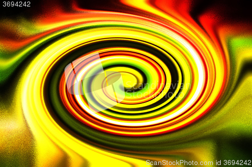 Image of colorful spiral