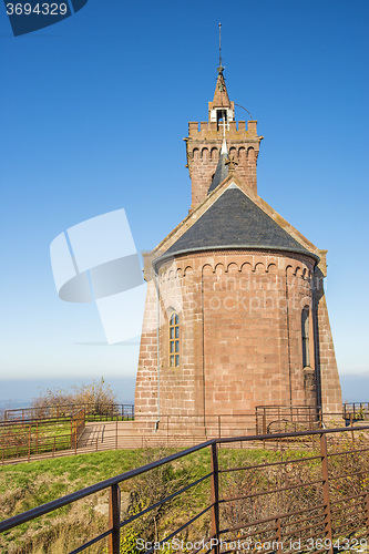 Image of Chapel on the Rock of Dabo, France