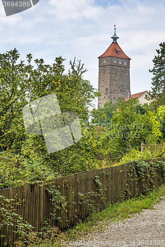 Image of castle of Waldenburg, Germany