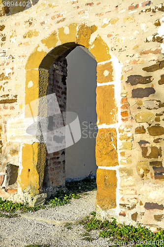 Image of old, medieval gate