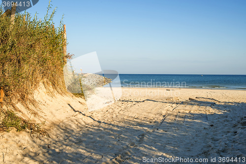 Image of beach of Baltic Sea, Poland