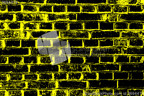 Image of  old brick wall