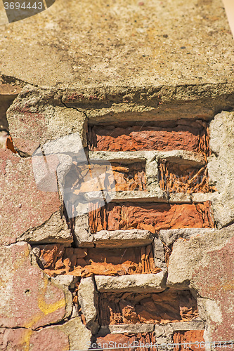 Image of  old brick wall