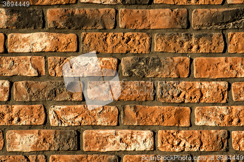 Image of old brick wall of an house