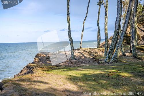 Image of Baltic Sea in Poland, beach of Orzechowo, Poland