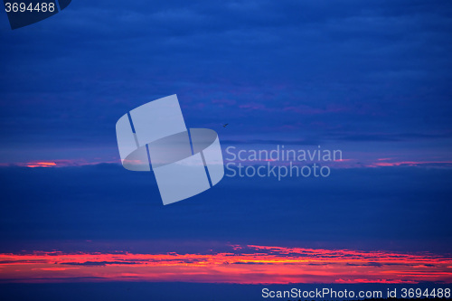 Image of Sky during sunrise