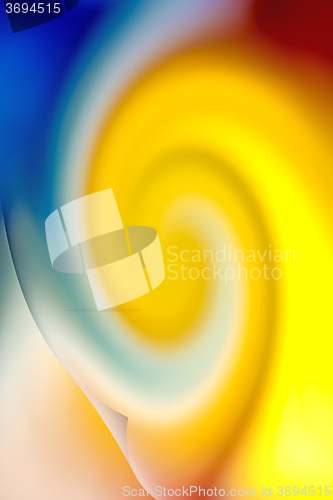 Image of colorful spiral