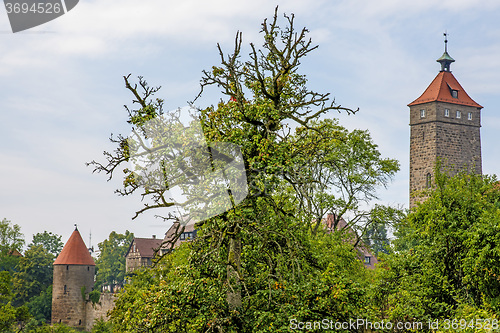 Image of castle of Waldenburg, Germany