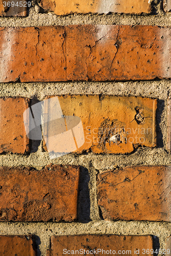 Image of old brick wall of an house