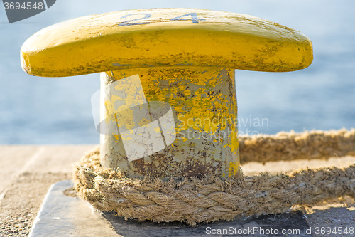 Image of Bollard at a pier