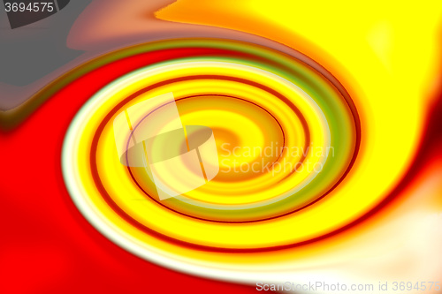 Image of colorful spiral