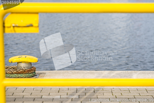 Image of Bollard at a pier