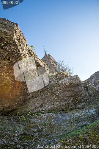 Image of Chapel on the Rock of Dabo, France