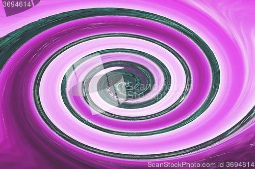 Image of colorful spiral