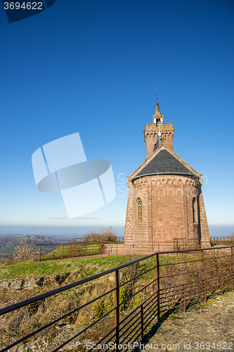 Image of Chapel on the Rock of Dabo, France