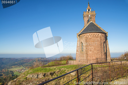 Image of Chapel on the Rock of Dabo, France