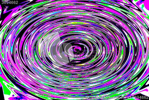 Image of colorful spiral