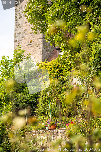 Image of castle of Waldenburg, Germany