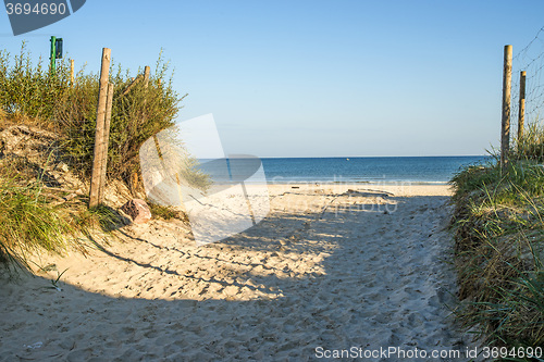 Image of beach of Baltic Sea, Poland
